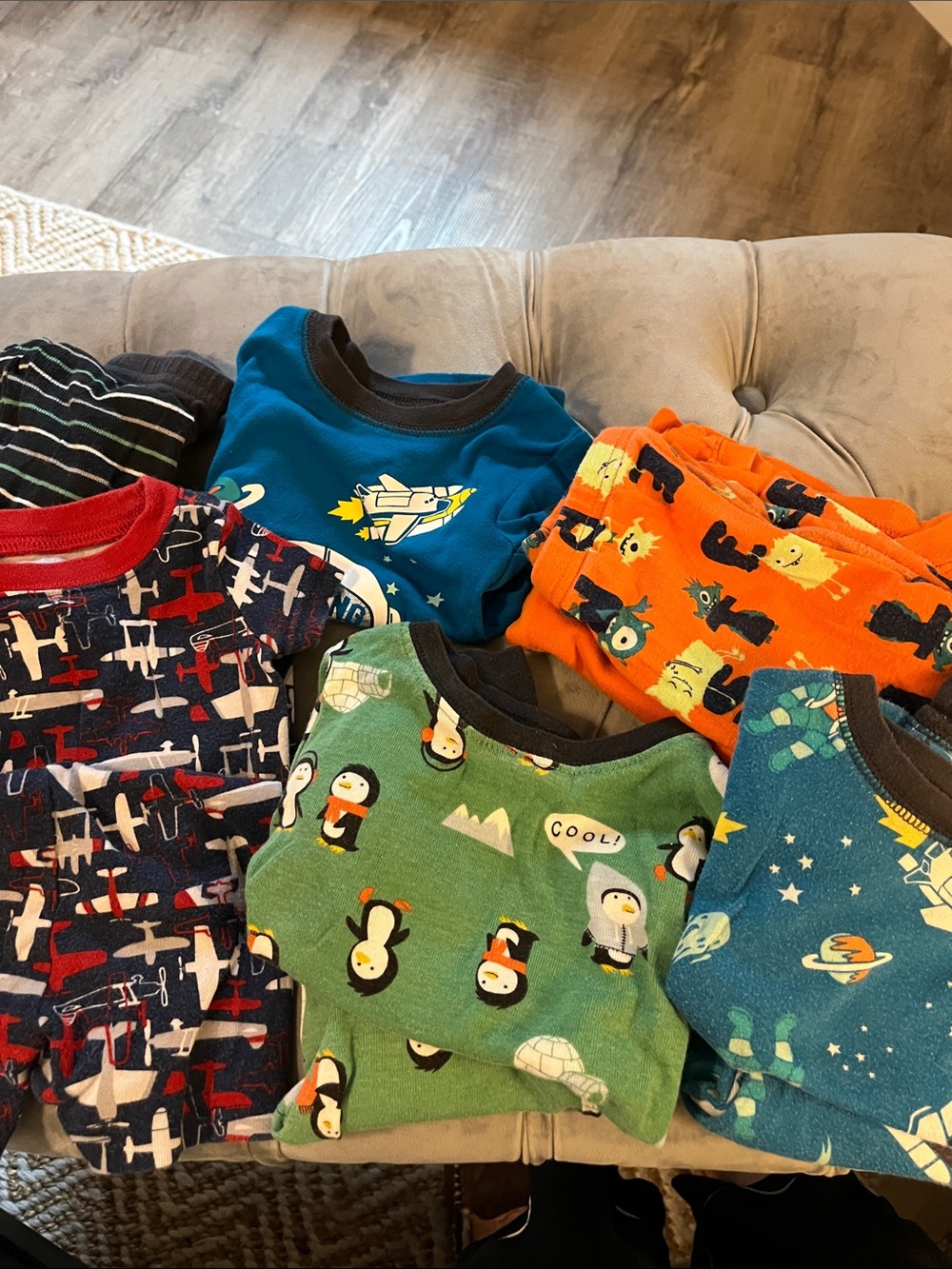11 pieces Boys Sleepwear 12 months